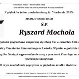 Ś.P. Ryszard Mochola 5.04.2015 Lwówek Śląski