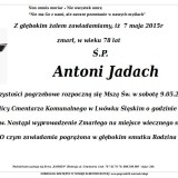 Ś.P. Antoni Jadach 7.05.2015 Lwówek Śląski