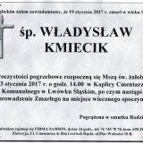 Ś.P. Władysław Kmiecik 19.01.2017r. Lwówek Śląski