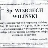 Ś.P. Wojciech Wiliński 17.03.2017r. Złotoryja, Pielgrzymka