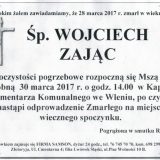 Ś.P. Wojciech Zając 28.03.2017. Lwówek Śląski, Wleń