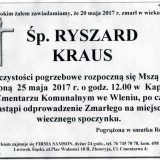 Ś.P. Ryszard Kraus 20.05.2017r. Lwówek Śląski, Wleń
