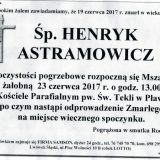Ś.P. Henryk Astramowiecz 19.06.2017r. Lwówek Śląski, Pławna