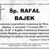 Ś.P. Rafał Bajek 29.08.2017r. Lwówek Śląski
