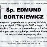 Ś.P. Edmund Bortkiewicz 14.11.2017r. Lwówek Śląski