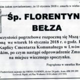 Ś.P. Florentyna Bełza 13.01.2018r. Lwówek Śląski