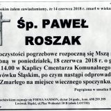 Ś.P. Paweł Roszak, 14.06.2018 r. Lwówek Śląski