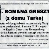 Ś.P. Roman Greszta 28.02.2019 r. Lwówek Śląski